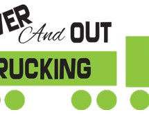 Over and Out Trucking Logo